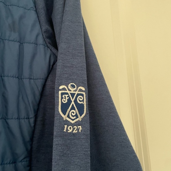 Peter Millar Down Insulated Zip Front Jacket Blue - Picture 7 of 10